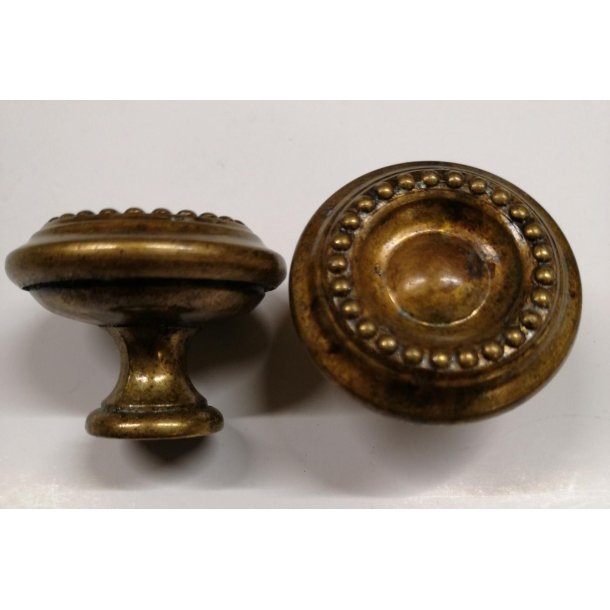 Knop, messing Str.:ؠ25, 30 og 35mm